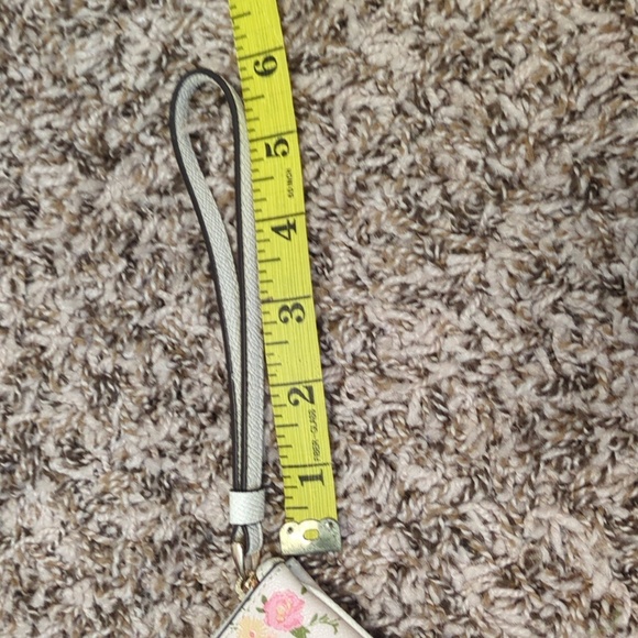 Coach chalk multi large wristlet wallet with floral bundle print - Picture 6 of 7